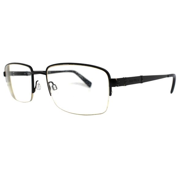 Nautica N7265 001 56-20-140mm Eyeglasses FRAMES ONLY - FAIR CONDITION - READ - Picture 1 of 15